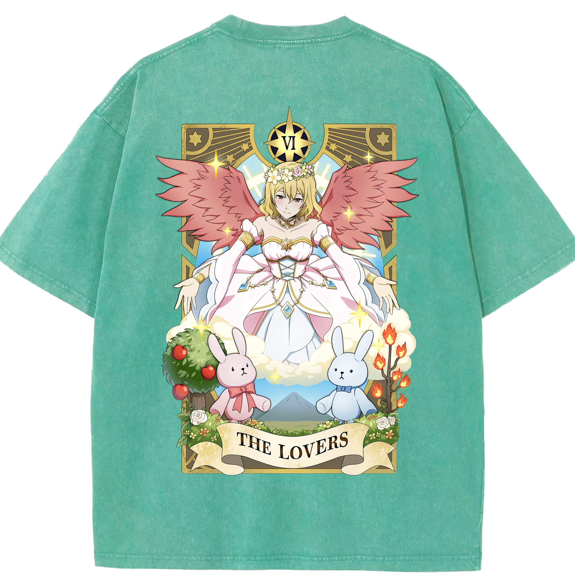 （画像用） 文豪ストレイドッグス Bungo Stray Dogs 綿100% ヴィンテージ風 半袖Tシャツ（背面プリント）